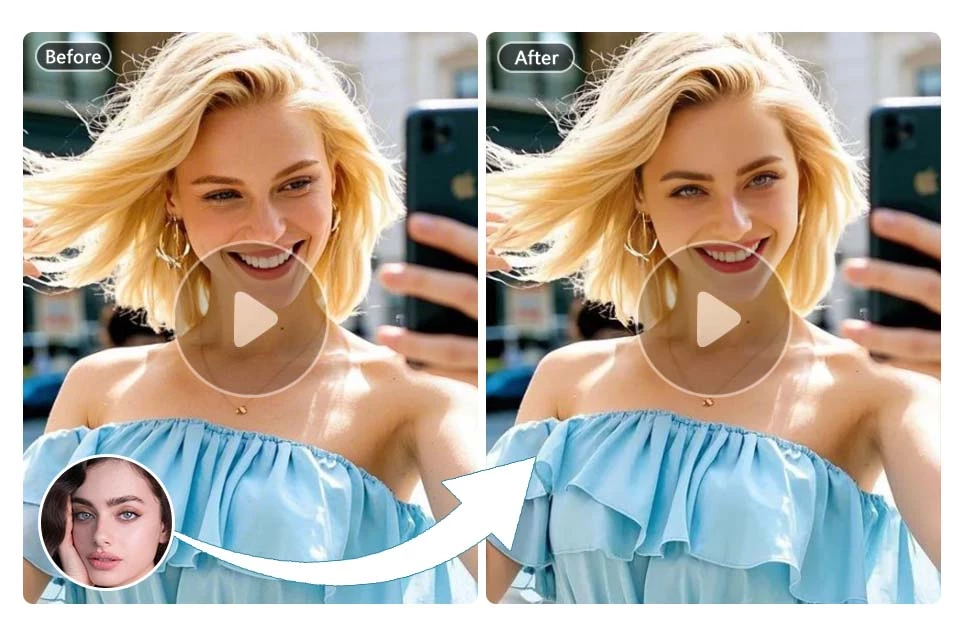 Video Face Swap in a Snap